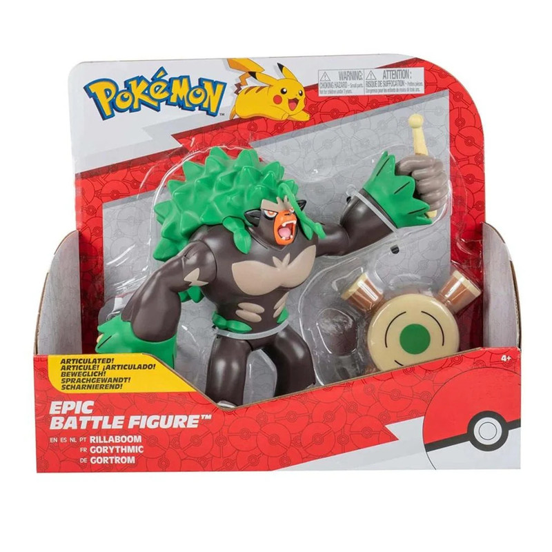 Pokémon Epic Battle Figure - Rillaboom - لعبة